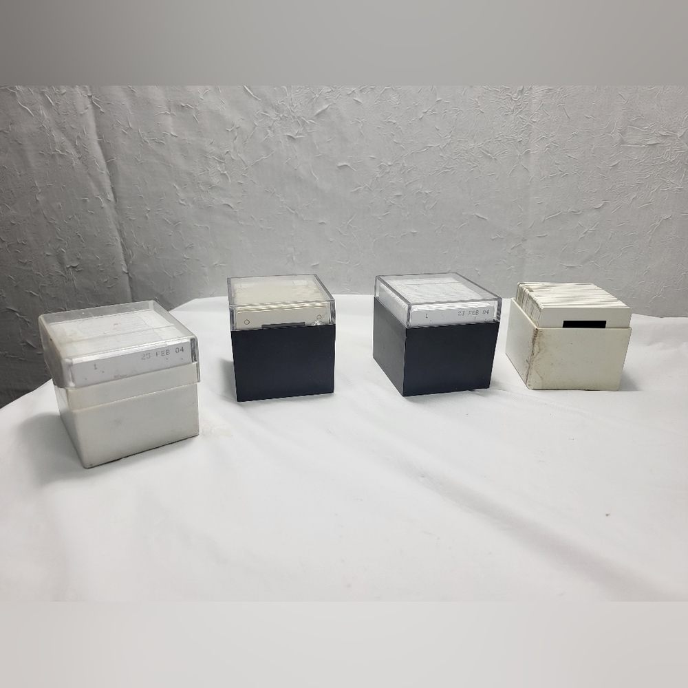 4 Boxes Of Vintage 90s, 2000s, Assorted Pakon Slides Cartridges